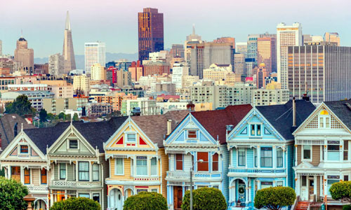 San Francisco Hills & Bay